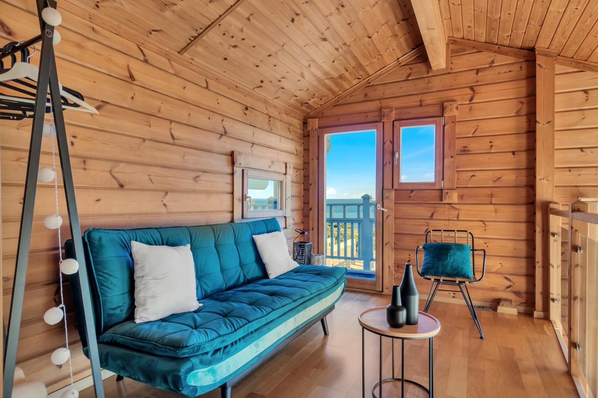 Increible Villa De Madera Con Vistas Al Mar Альхесирас Экстерьер фото