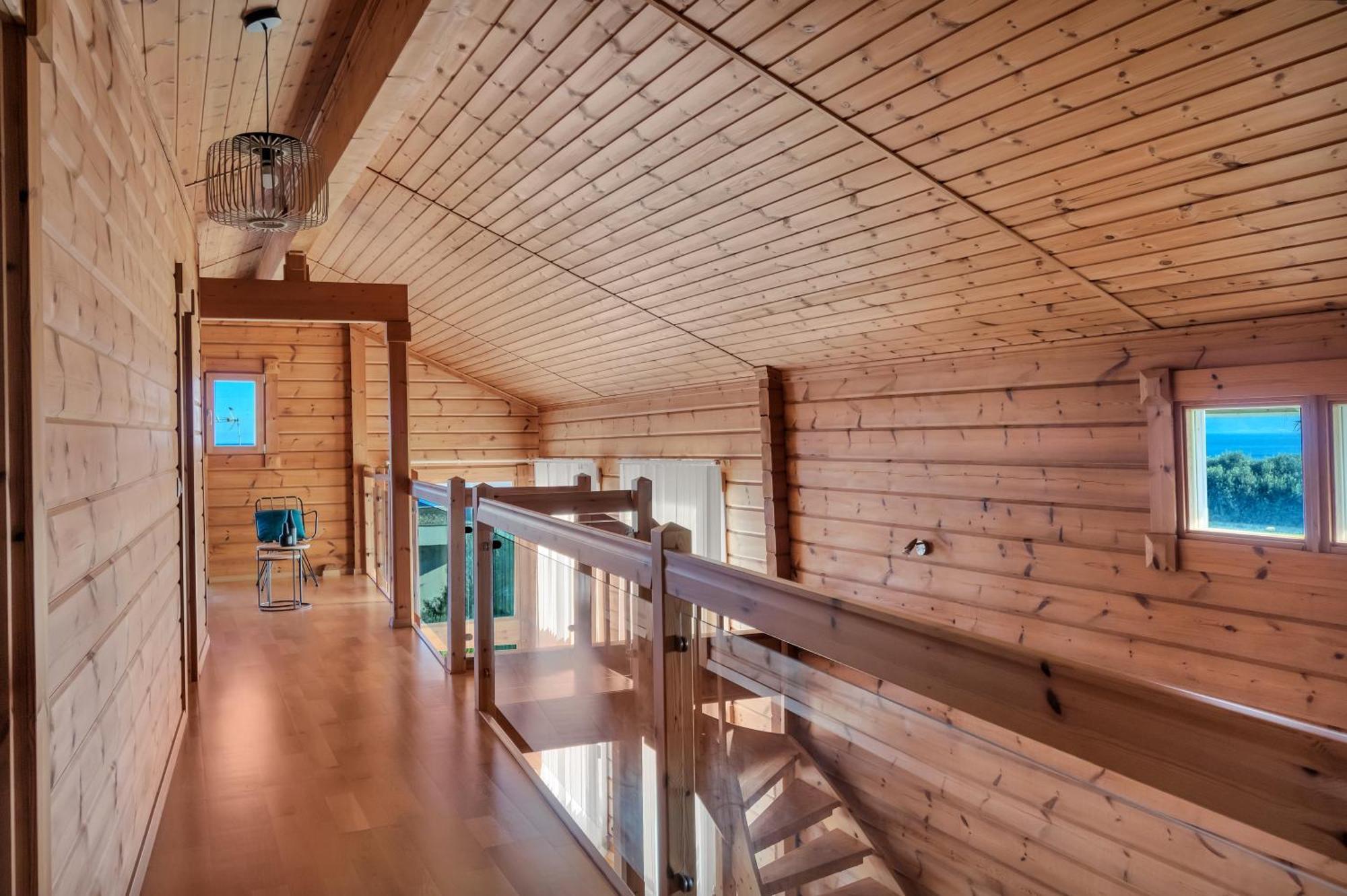 Increible Villa De Madera Con Vistas Al Mar Альхесирас Экстерьер фото